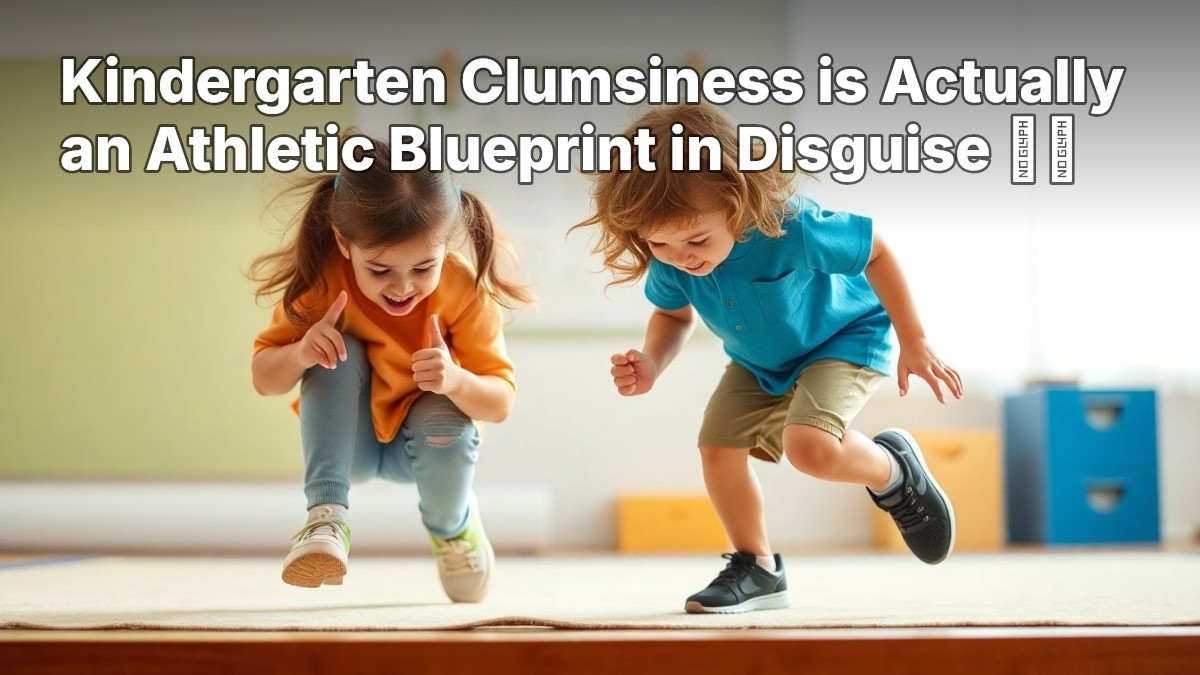 Kindergarten Clumsiness is Actually an Athletic Blueprint in Disguise 🩰✨